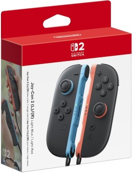 Nintendo Switch 2 dva Joy-Con kontrolerja modro-rdeče barve