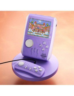 Ročna igralna konzola RetroPlay vijolične barve s 666 igrami