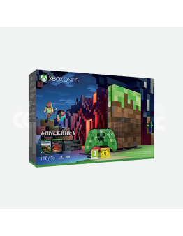 Obnovljen Xbox One Slim 1TB Minecraft Limited Edition + 2 leti garancije